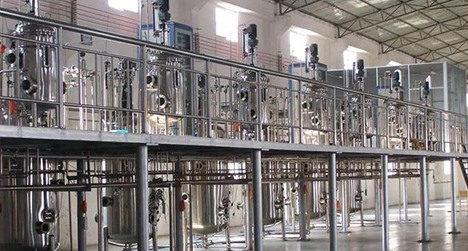 生物发酵制品制造生产设备工程案例